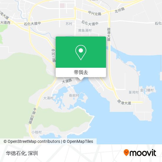 华德石化地图