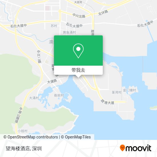 望海楼酒店地图