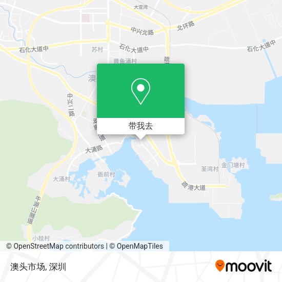 澳头市场地图