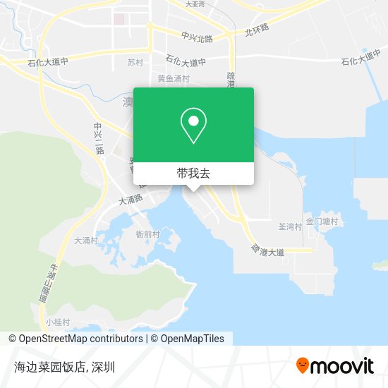 海边菜园饭店地图