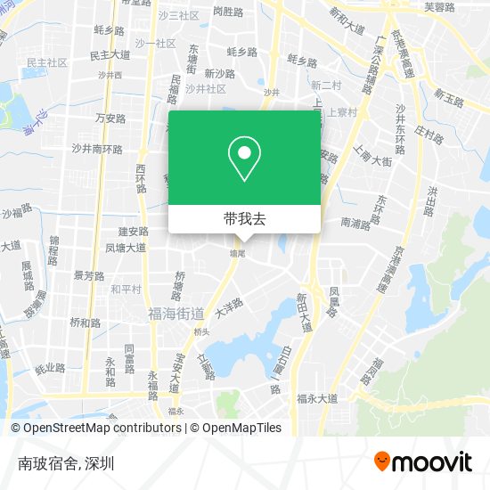 南玻宿舍地图