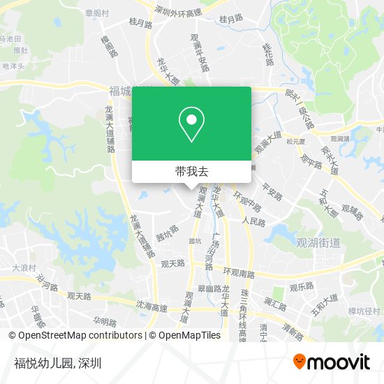 福悦幼儿园地图