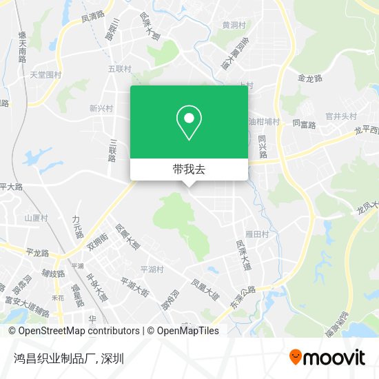 鸿昌织业制品厂地图