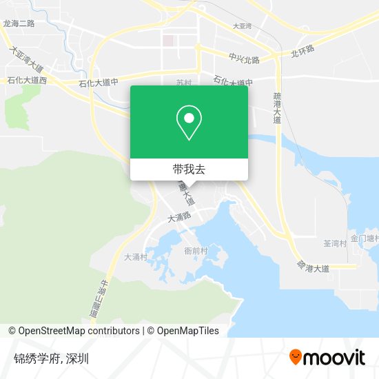 锦绣学府地图