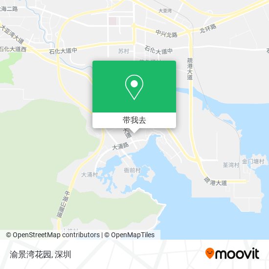 渝景湾花园地图