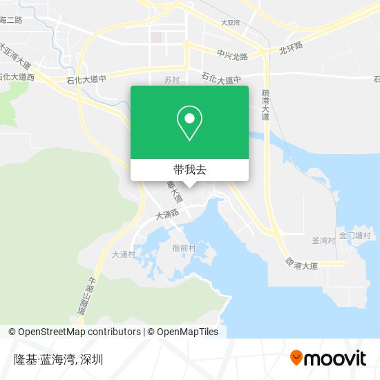 隆基·蓝海湾地图