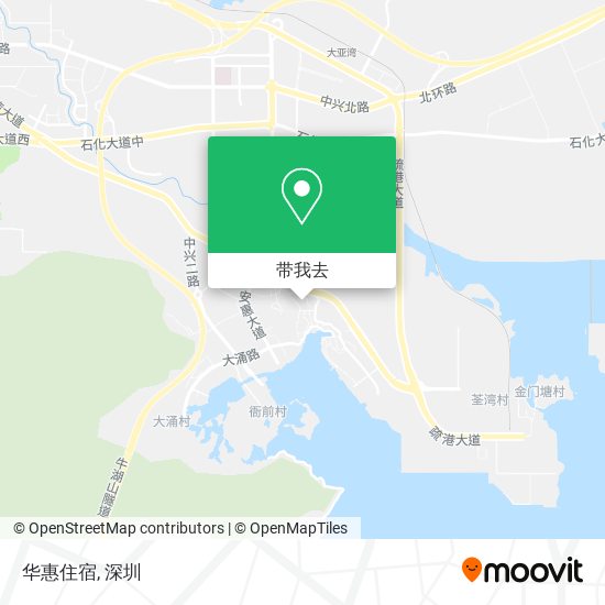 华惠住宿地图