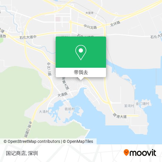 国记商店地图