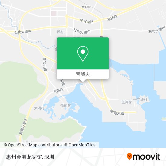 惠州金港龙宾馆地图