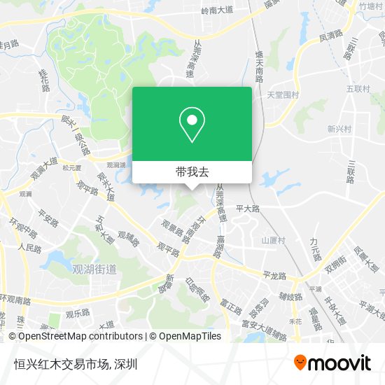 恒兴红木交易市场地图