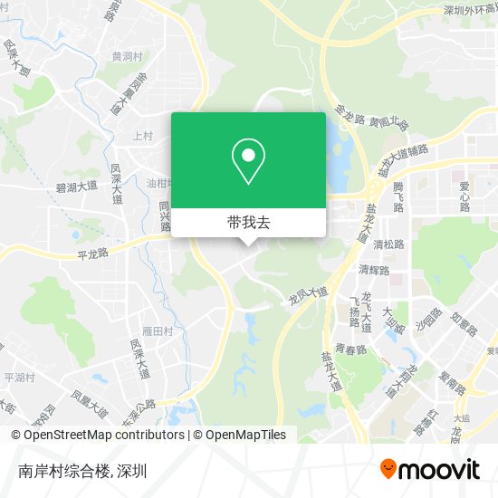 南岸村综合楼地图