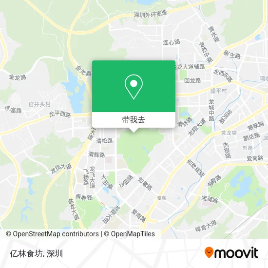 亿林食坊地图
