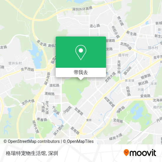 格瑞特宠物生活馆地图