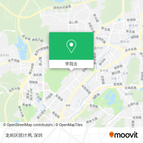 龙岗区统计局地图