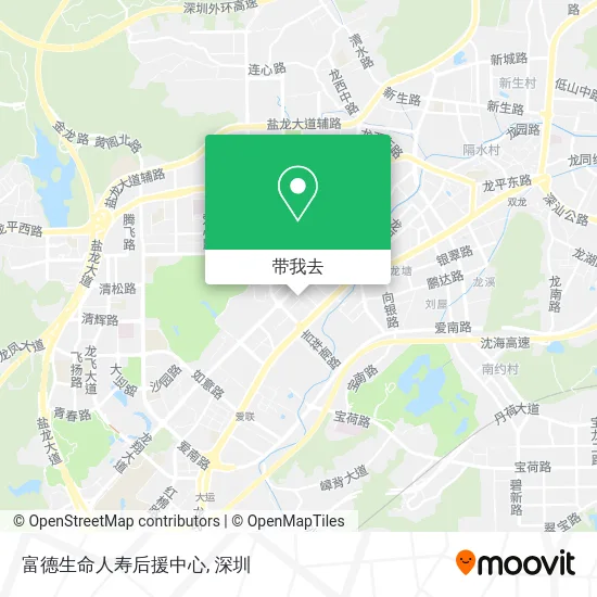 富德生命人寿后援中心地图