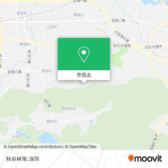 秋谷林海地图
