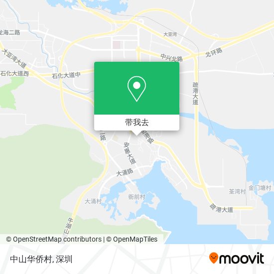 中山华侨村地图
