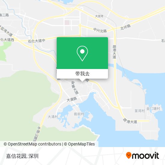 嘉信花园地图