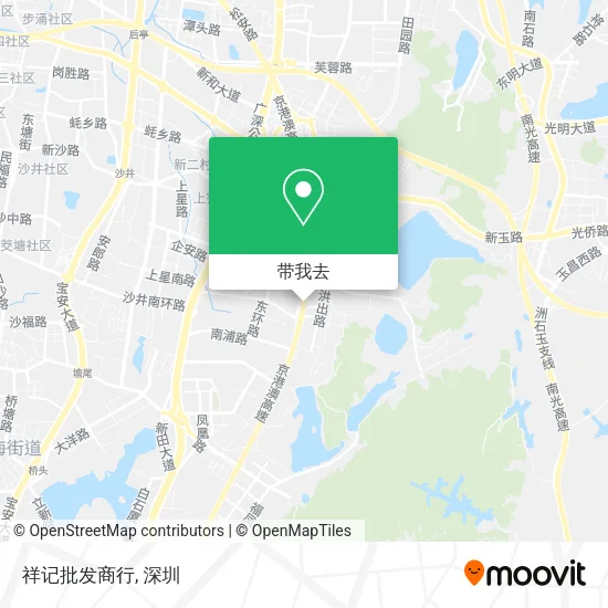 祥记批发商行地图