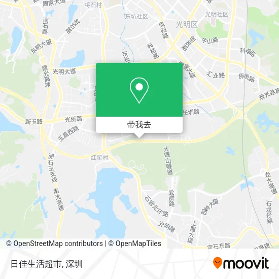 日佳生活超市地图