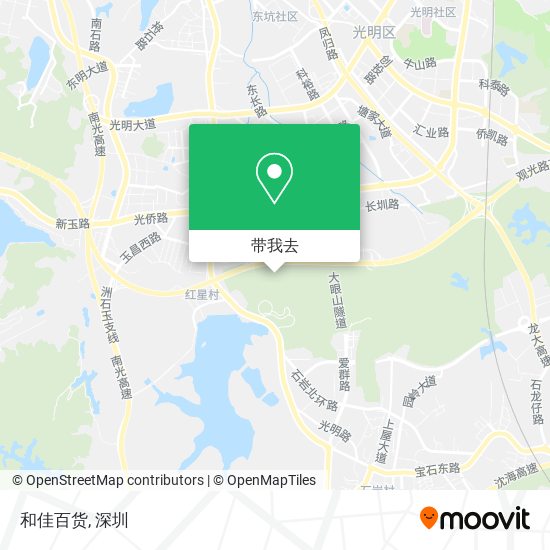 和佳百货地图