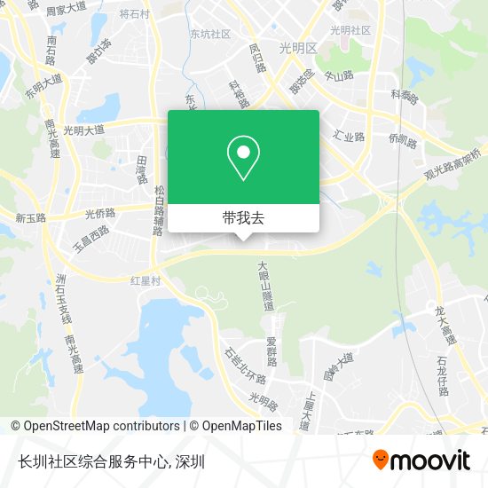 长圳社区综合服务中心地图