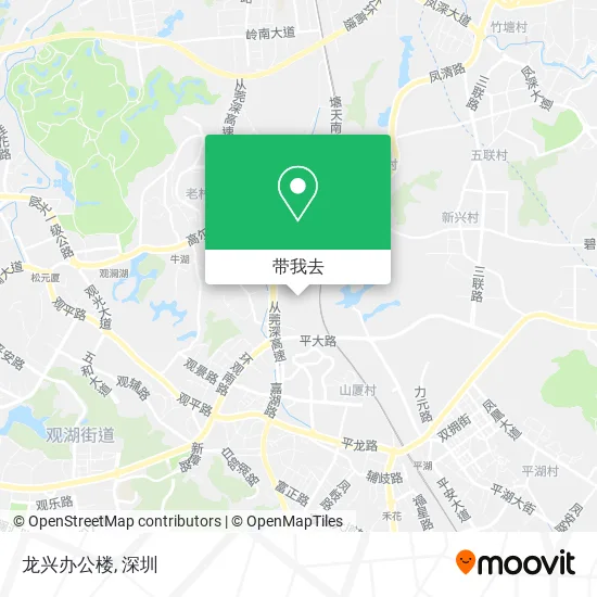 龙兴办公楼地图