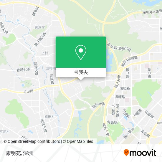 康明苑地图