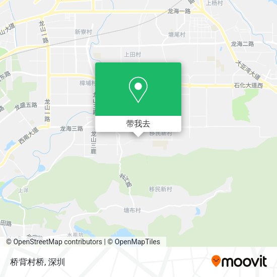 桥背村桥地图