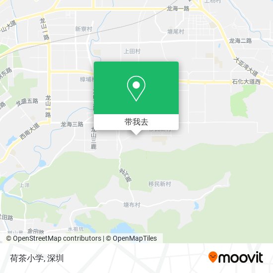 荷茶小学地图