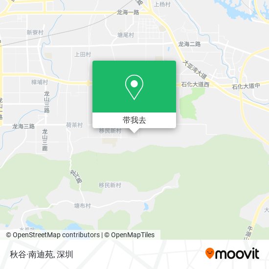 秋谷·南迪苑地图