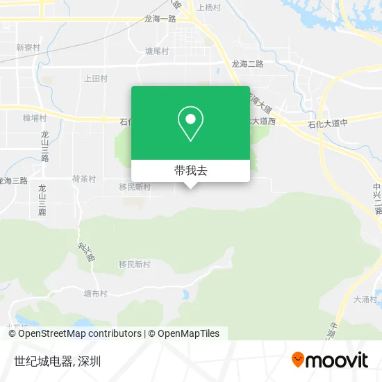 世纪城电器地图
