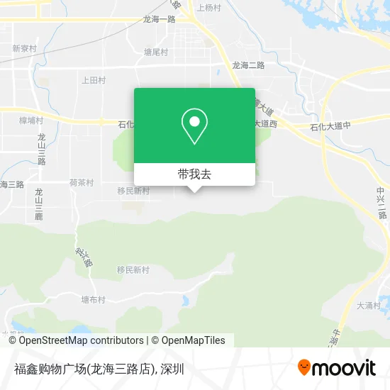 福鑫购物广场(龙海三路店)地图