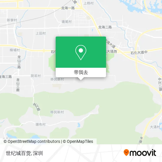 世纪城百货地图