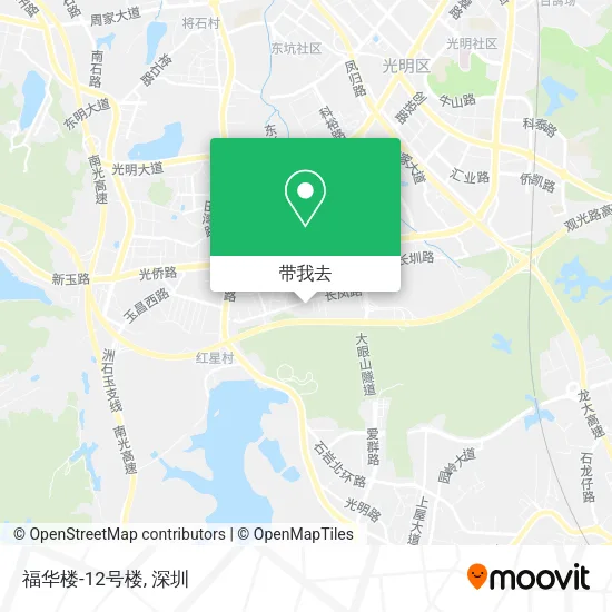 福华楼-12号楼地图