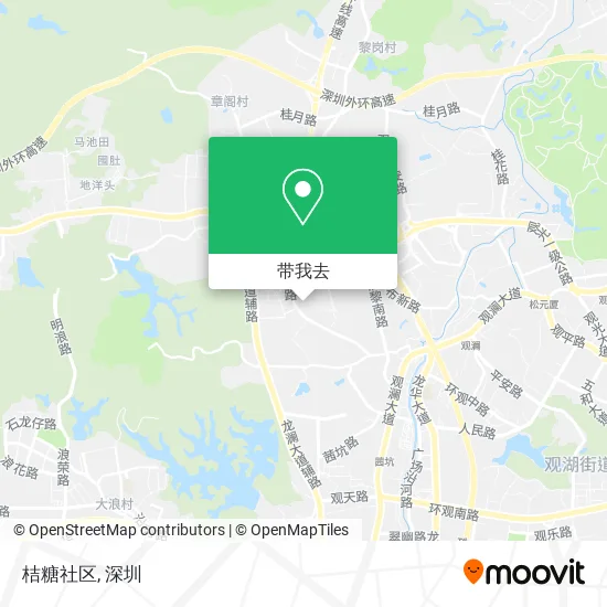 桔糖社区地图