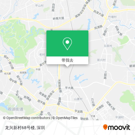 龙兴新村68号楼地图