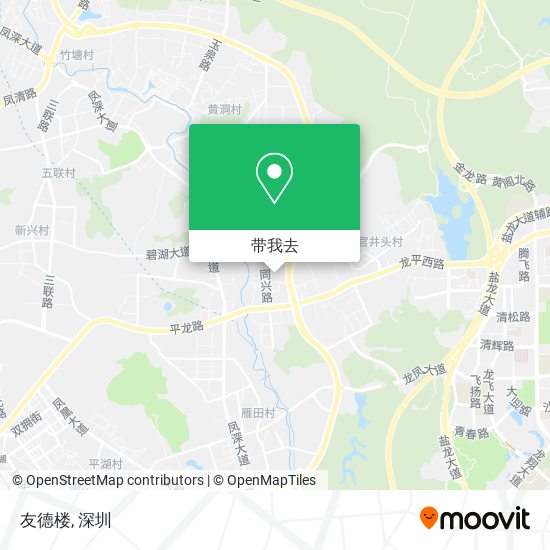 友德楼地图