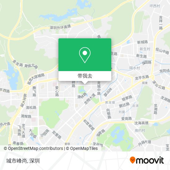 城市峰尚地图