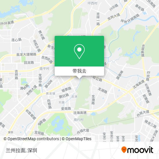 兰州拉面地图