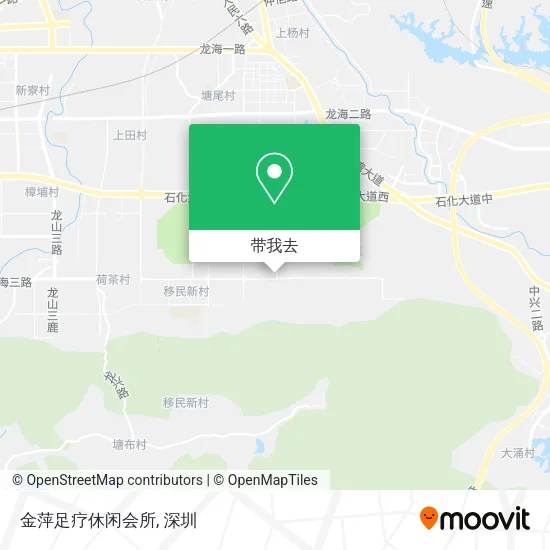 金萍足疗休闲会所地图