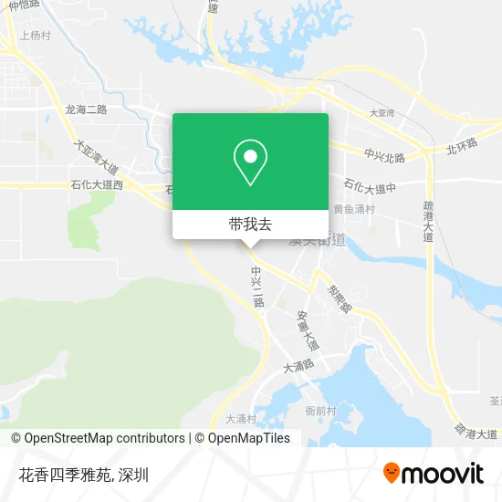 花香四季雅苑地图