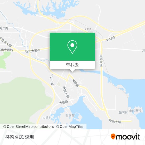 盛湾名居地图