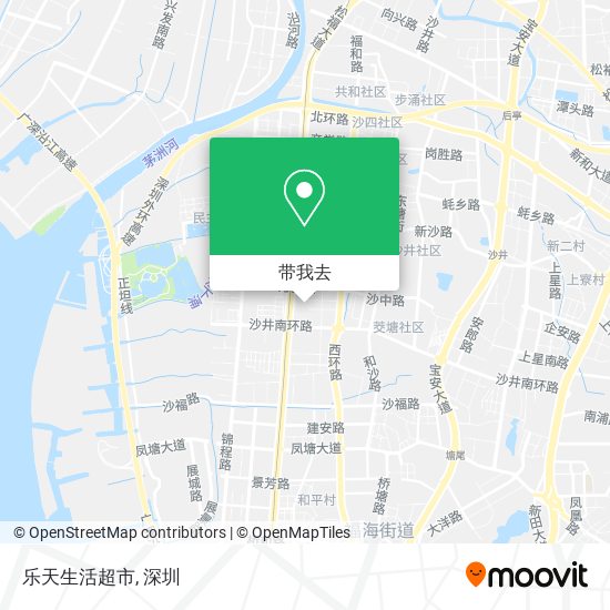 乐天生活超市地图