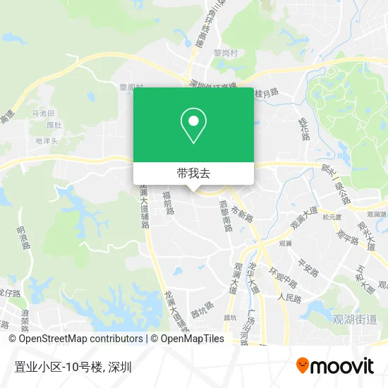置业小区-10号楼地图