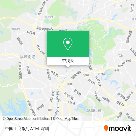 中国工商银行ATM地图