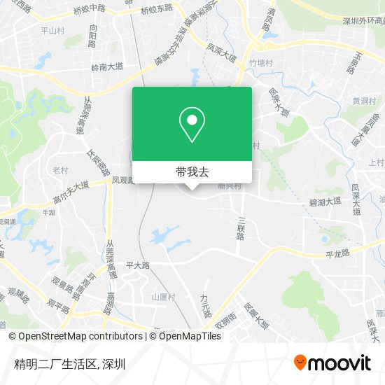 精明二厂生活区地图