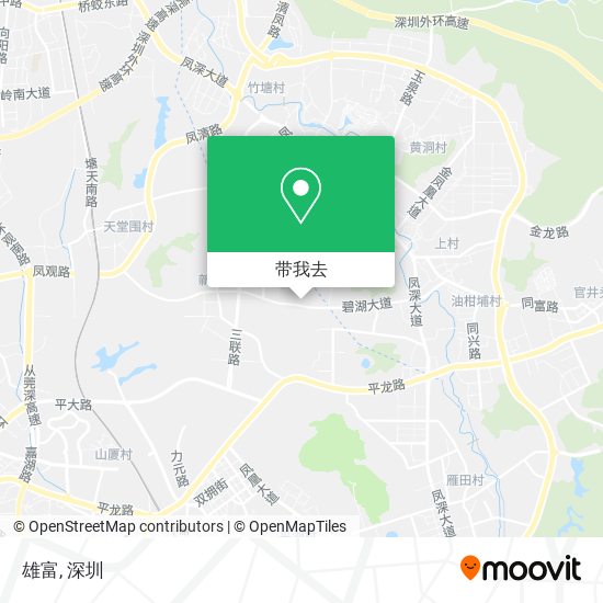 雄富地图