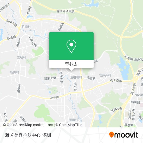 雅芳美容护肤中心地图
