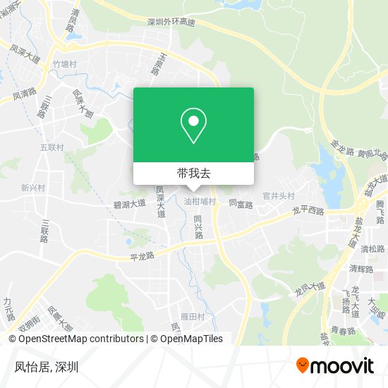 凤怡居地图